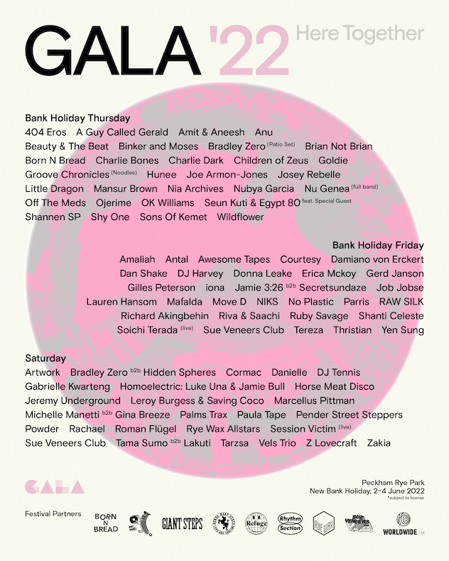 London festival GALA completes 2022 lineup · News ⟋ RA